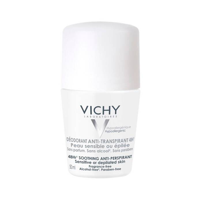 Vichy Terleme Karşıtı Deodorant Roll-on Hassas Ciltler 50ml - 1