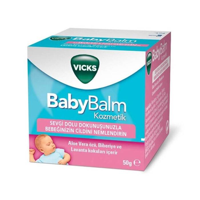 Vicks Baby Balm Bebekler için Nemlendirici 50 gr - 1