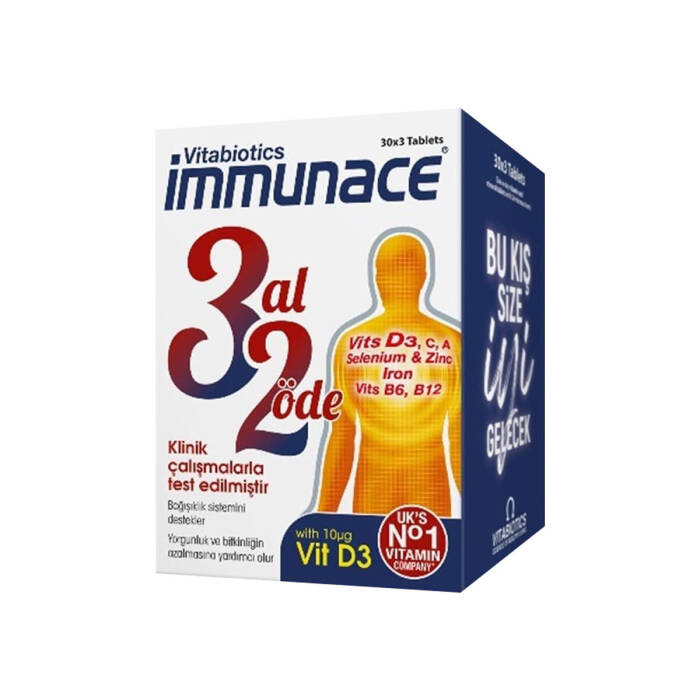 Vitabiotics Immunace 30 Tablet - 3 Al 2 Öde - 1