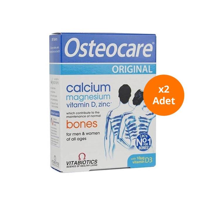 Vitabiotics Osteocare 30 Tablet x2 Adet - 1