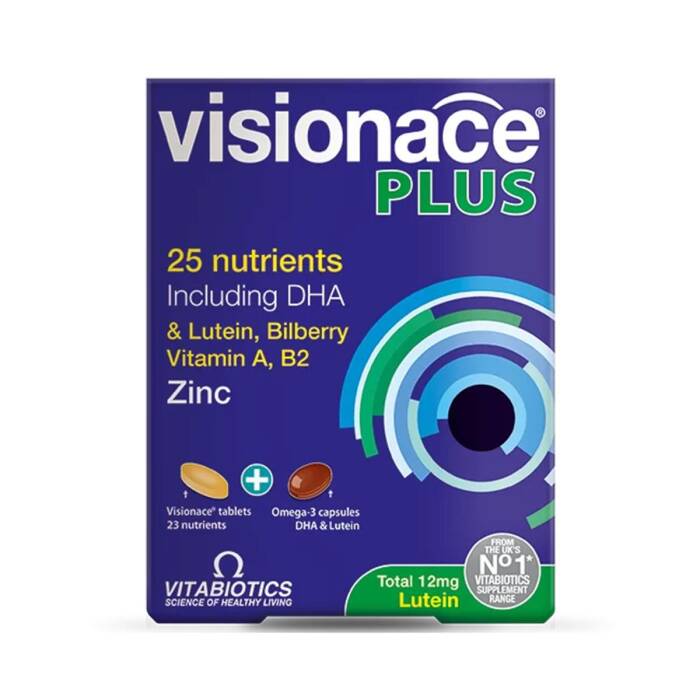 Vitabiotics Visionace Plus 28 Tablet + 28 Kapsül - 1