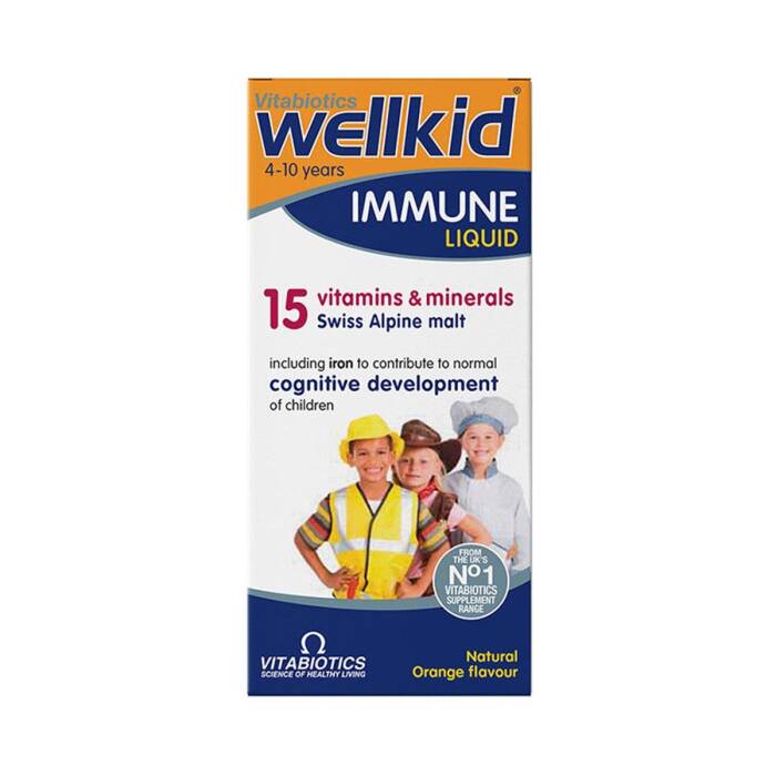 Vitabiotics Wellkid Immune Multivitamin Şurup 150 ml - 1