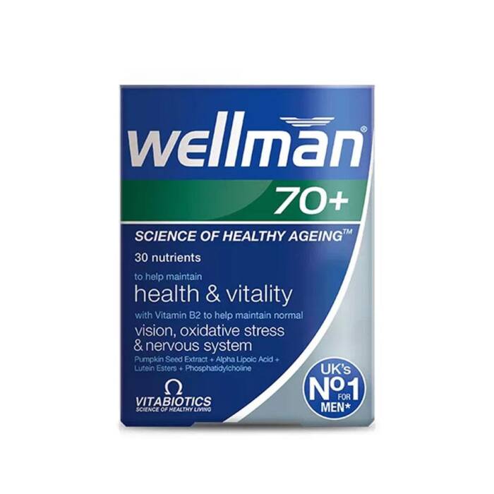 Vitabiotics Wellman 70+ 30 Tablet - 1