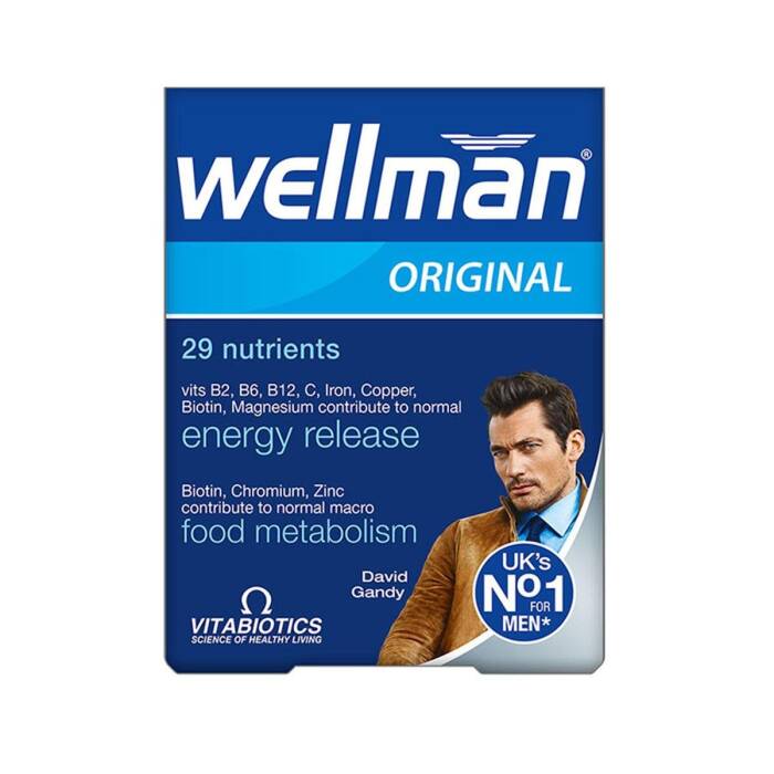 Vitabiotics Wellman Original 30 Kapsül - 1