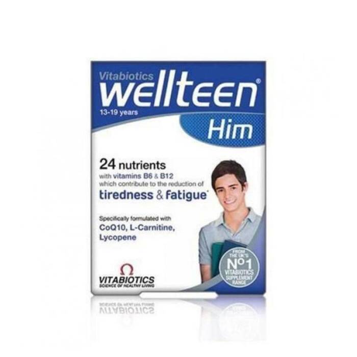 Vitabiotics Wellteen Him 13-19 Years 30 Tablet - 1