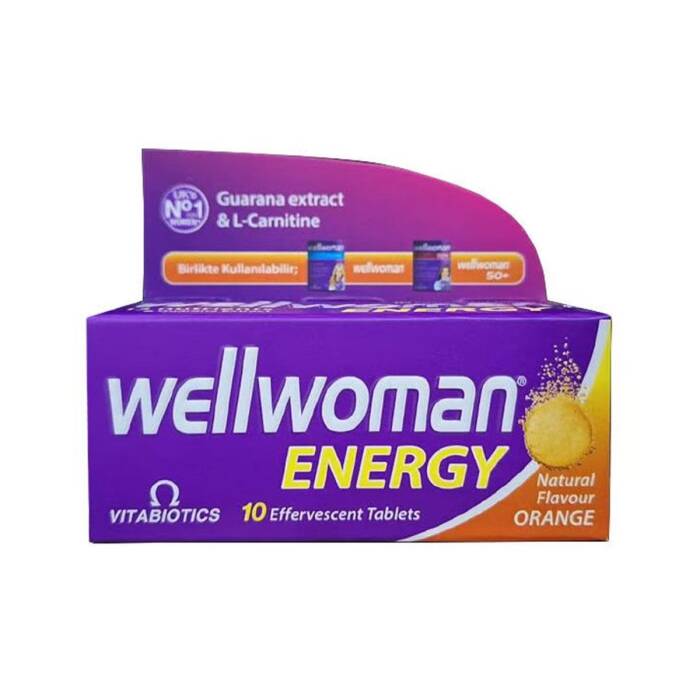 Vitabiotics Wellwoman Energy 10 Efervesan Tablet - 1