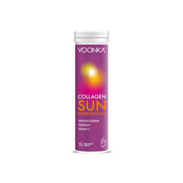 Voonka Collagen Sun 15 Efervesan Tablet - 1