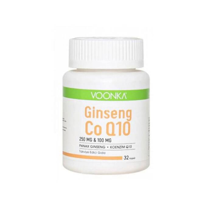 Voonka Ginseng Coenzyme Q10 32 Kapsül - 1