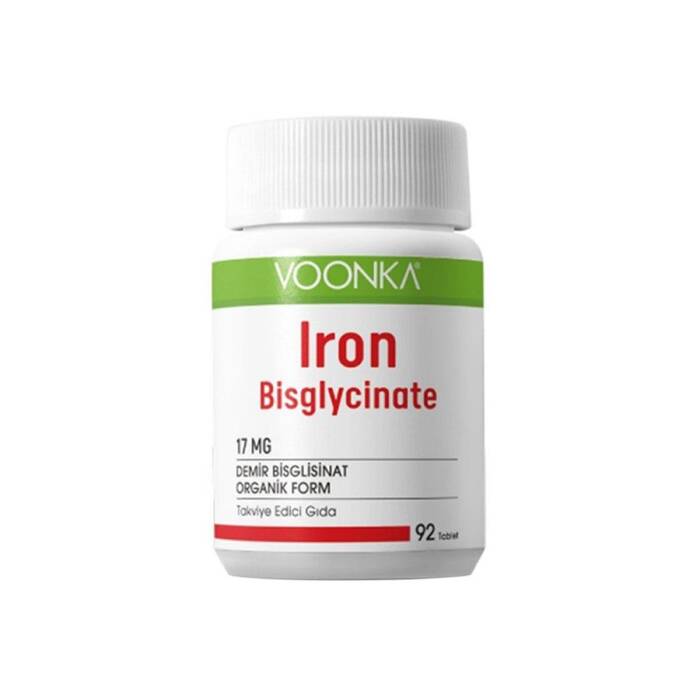 Voonka Iron Bisglycinate 92 Kapsül - 1