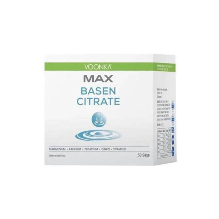 Voonka Max Basen Citrate 30 Saşe - 1