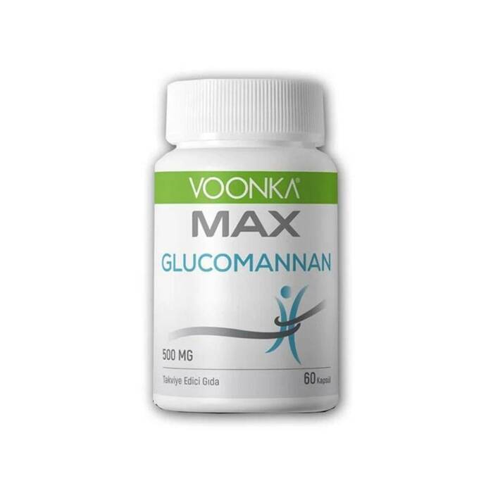 Voonka Max Glukomannan 500 mg 60 Kapsül - 1