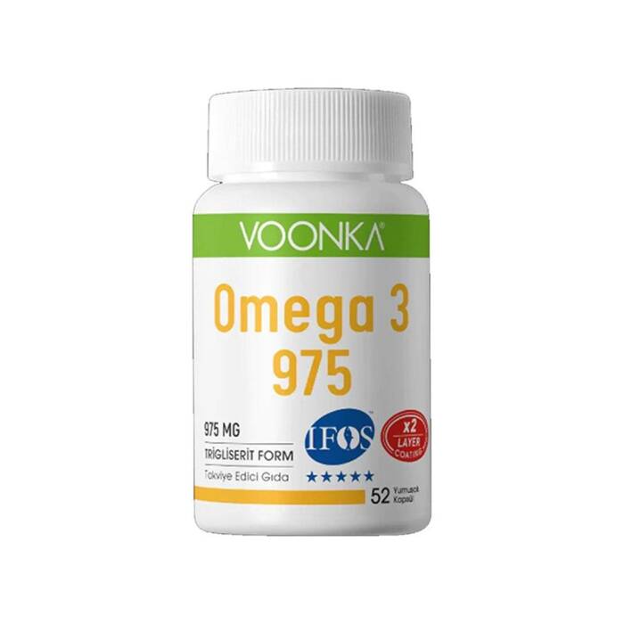 Voonka Omega-3 975 mg 52 Kapsül - 1