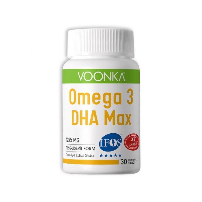 Voonka Omega-3 DHA Max 1275 mg 30 Kapsül - 1