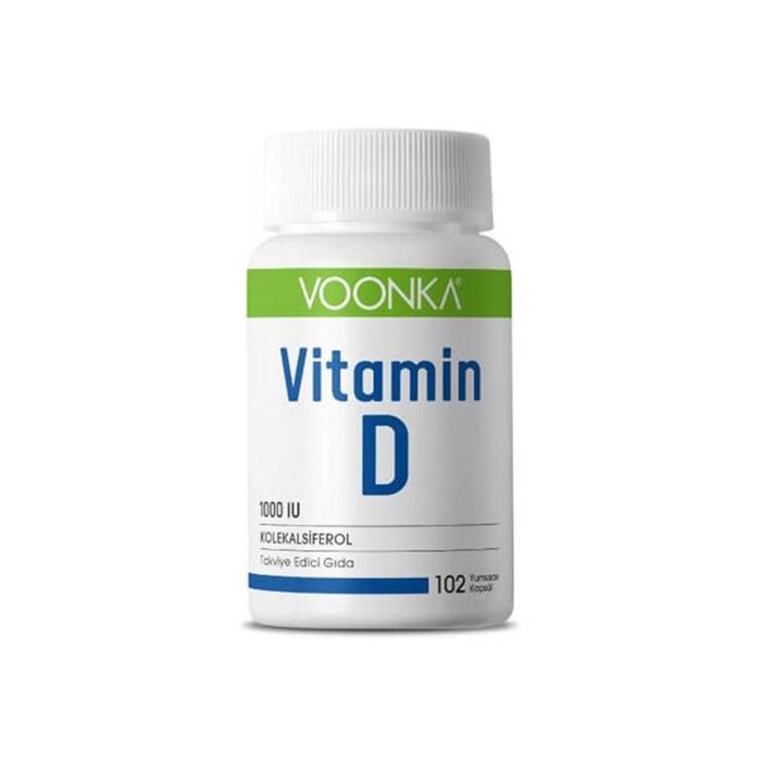 Voonka Vitamin D 102 Yumuşak Kapsül - 1