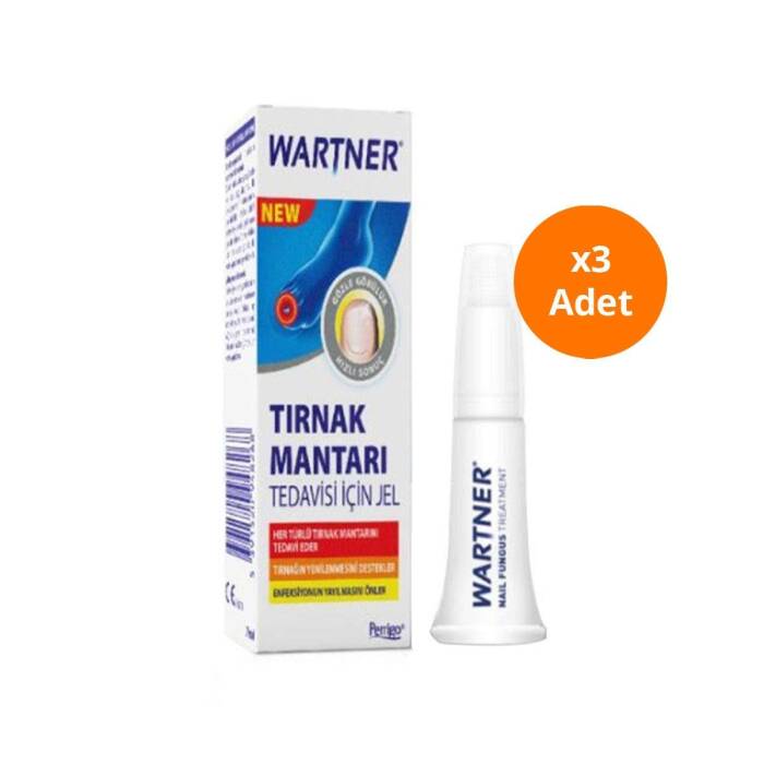 Wartner Tırnak Mantarı Tedavisi İçin Jel 7 ml x 3 Adet - 1