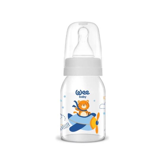 Wee Baby Klasik Cam Biberon 125 ml 0-6 Ay Beyaz - 1