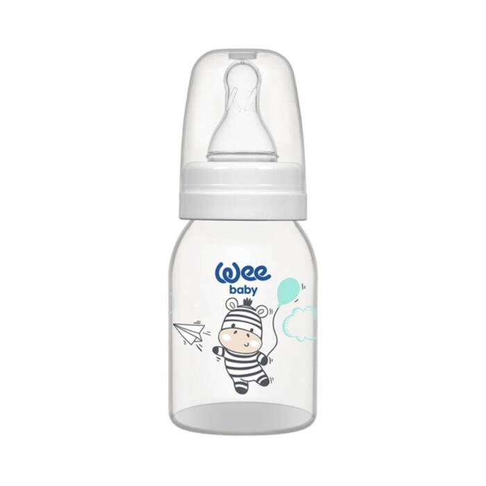 Wee Baby Klasik PP Biberon 125 ml 0-6 Ay Beyaz - 1