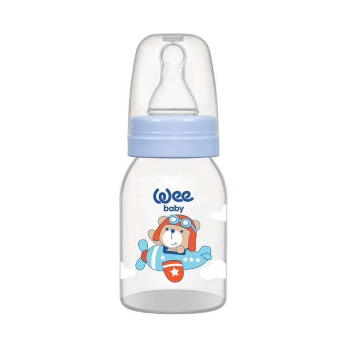 Wee Baby Klasik PP Biberon 125 ml 0-6 Ay Mavi - 1