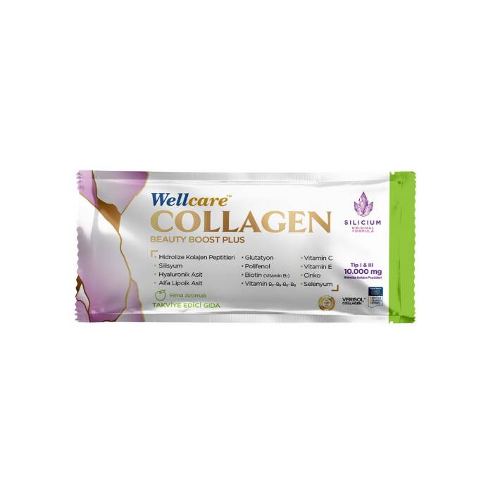 Wellcare Collagen Beauty Boost Plus 10.000 mg Elma Aromalı 30 Saşe - 2