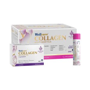 Wellcare Collagen Beauty Plus 10000 mg Karpuz & Nane Aromalı Likit Form 30 Tüp x 40ml + 30 Kapsül - 1