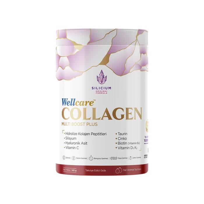 Wellcare Collagen Multi Boost Plus Nar Aromalı 345 gr - 1