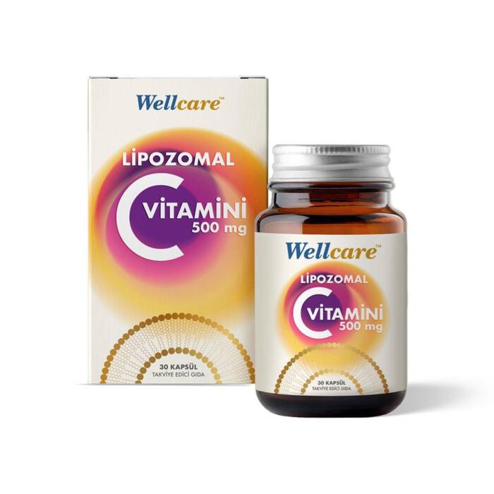 Wellcare Lipozomal C Vitamini 500 mg 30 Kapsül - 1