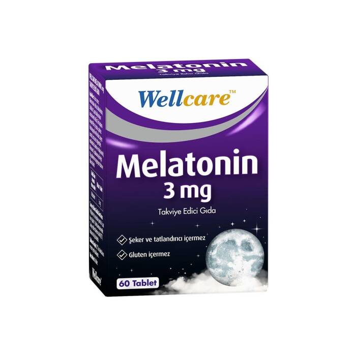 Wellcare Melatonin 3 mg 60 Tablet - 1